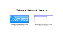 Tablet Screenshot of biosemantics.org